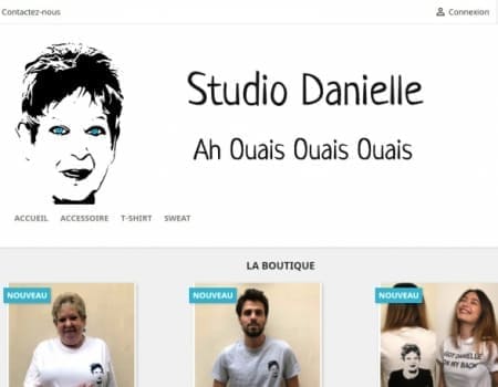 Création de site internet boutique Studio Danielle