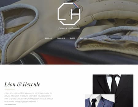 Création de site web boutique pour fabricant de gants